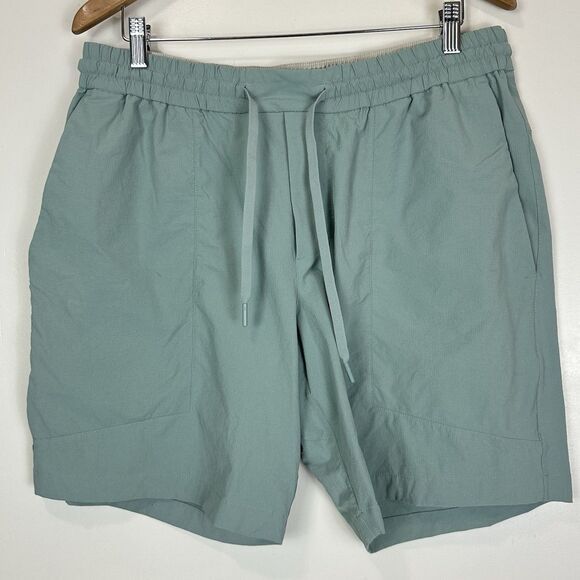 Lululemon Bowline Ripstop Short 8" Silver Blue Size Extra Large Athletic Gym - Picture 1 of 9